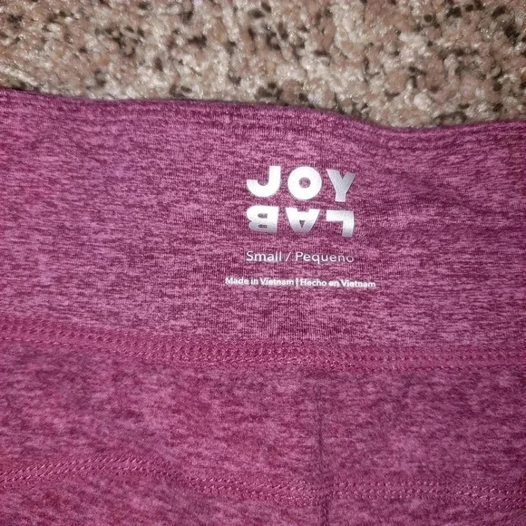 Joy Lab Pink Legging Joggers Small - Picture 3 of 7